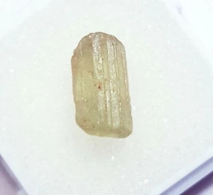 Piedra preciosa suelta certificada rugosa de turmalina de color bi 3,80 quilates con regalo gratis - Imagen 1 de 5