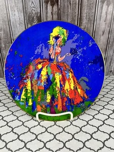 “COLUMBINE LeRoy Neiman 1977 Vintage Harlequin Collector Plate - NO BOX - Picture 1 of 7
