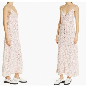 Ganni Floral Georgette Tank Midi Dress Size EU34/XS /US 2 - Picture 1 of 14