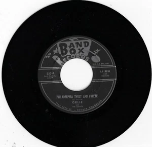 ORLIE & THE SAINTS philadelphia twist & freeze / king kong U.S. BANDBOX 7"_1961 - Picture 1 of 1