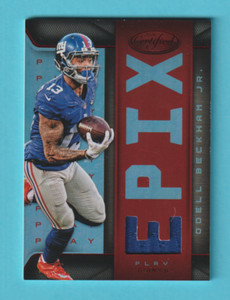 2016 Panini Certified Epix Play Jersey Odell Beckham #12 (KCR)