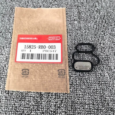 Junta de filtro de válvula solenoide OEM para HONDA 15825-RB0-003 VTEC EE. UU. Foto 1 de 2