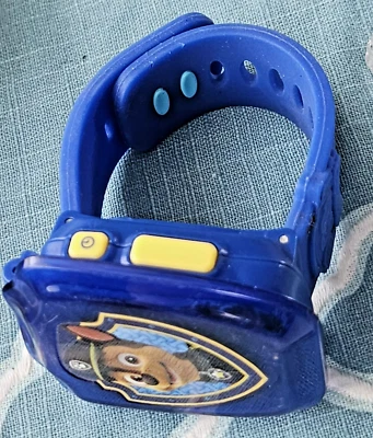 PAW Patrol Watch Chase Blue Learning Nick Jr. Character VTech Works - Image 1 of 4