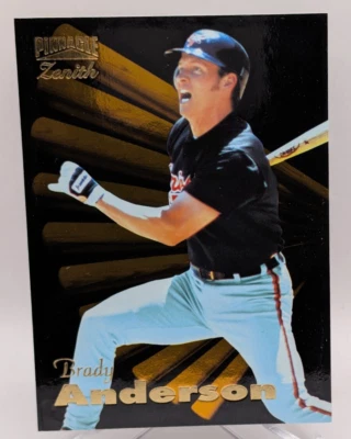 1996 Pinnacle Zenith - Brady Anderson #92 - Image 1 of 3