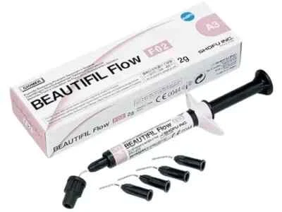 Shofu Beautifil Flow 2gm F02 Flowable Composite Flouride Release Shade A1/A2/A3