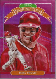 2020 Donruss Optic Pink #9 Mike Trout DK - NM-MT