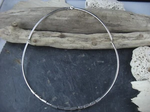 Reif Hals Reif 925er Sterling Silber - Picture 1 of 6