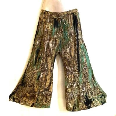 Sacred Threads Hippie Boho Festival Tie Dye Tier Palazzo Harem Pants 222425 B - Image 1 of 2