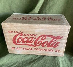 Vintage Coca-Cola, Coke Syrup Box 1934 Beautiful - Picture 1 of 5