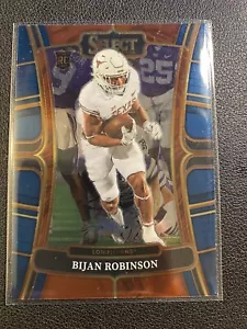 2023 Select Draft Picks - BIJAN ROBINSON Blue Concourse Texas Rookie RC #9 - Picture 1 of 2