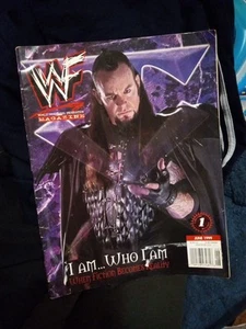 WWF Magazine June 1999 The Undertaker Has Poster WWE Wrestling - Picture 1 of 7