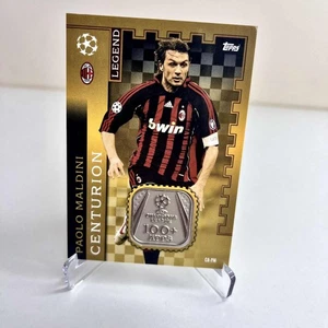 Topps Match Attax 23/24 Maldini Champions League Centurion Relic Card AC Milan - Picture 1 of 5
