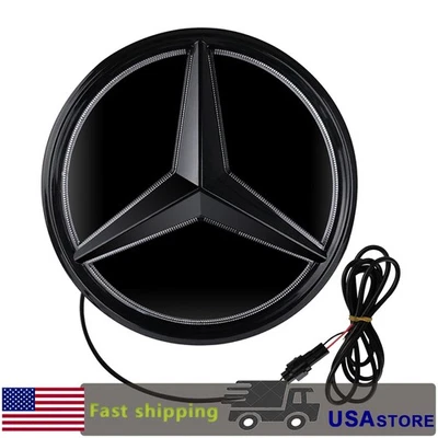 Fit for Mercedes-Benz W213 2016-2019 E-Class Car Front Grille LED Emblem Light U Foto 1 de 4