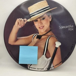 SAMANTHA FOX Interviews BAKTABAK 1987 BAK 2023 - 12" PICTURE DISC RARE - Picture 1 of 6