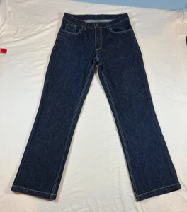 Jeans Kimes Ranch para Hombres 33x32 Hechos en EE. UU. Bootcut Azul Algodón Occidental Vaquero - Imagen 1 de 24