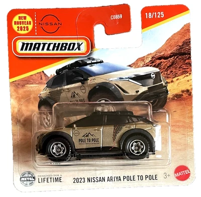 Matchbox 2023 Nissan Ariya Pole To Pole 18/125 2025 1:64 Modellauto Spielzeug - Bild 1 von 4