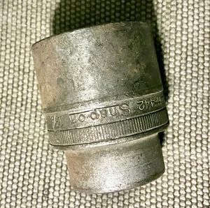 Vintage Snap-on Tools LDH 442 3/4" Drive 12 Point 1-3/8" Socket USA - Picture 1 of 3