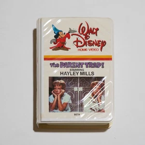 Walt Disney The Parent Trap Betamax Tape Classic Family Movie - Foto 1 di 10