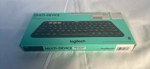 Logitech K380 Universal Multi-Device Portable Bluetooth Keyboard Factory Sealed - Picture 1 of 3