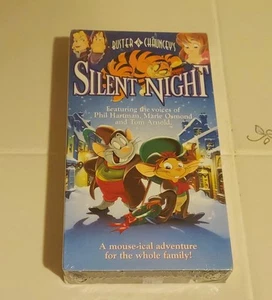 VHS Buster & Chauncey's Silent Night 1998 Kids Cartoon New Sealed - Picture 1 of 2