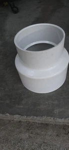 8 Zoll X 6 Zoll DWV PVC Rohrerhöhung Reduzierstück - Bild 1 von 2
