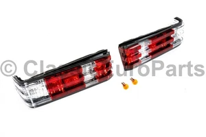 Euro clear red crystal restomod taillight set for Mercedes W201 190 Cosworth - Picture 1 of 13