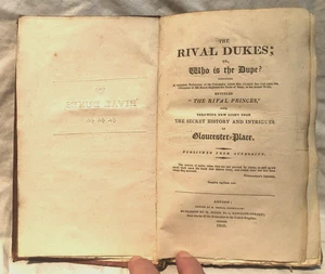 The Rival Dukes; Or Who Is The Dupe? Jones 1810 - Mrs Clarke Scandal - Rare - Bild 1 von 7