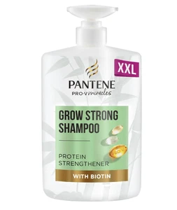 Pantene Biotin & Bamboo Shampoo,Grow Strong For Dry Damaged Hair Helps Reduce 1L - Picture 1 of 5