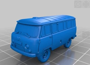 5x 6mm/1:300th escala resina de perno rusa UAZ 452 - Imagen 1 de 1