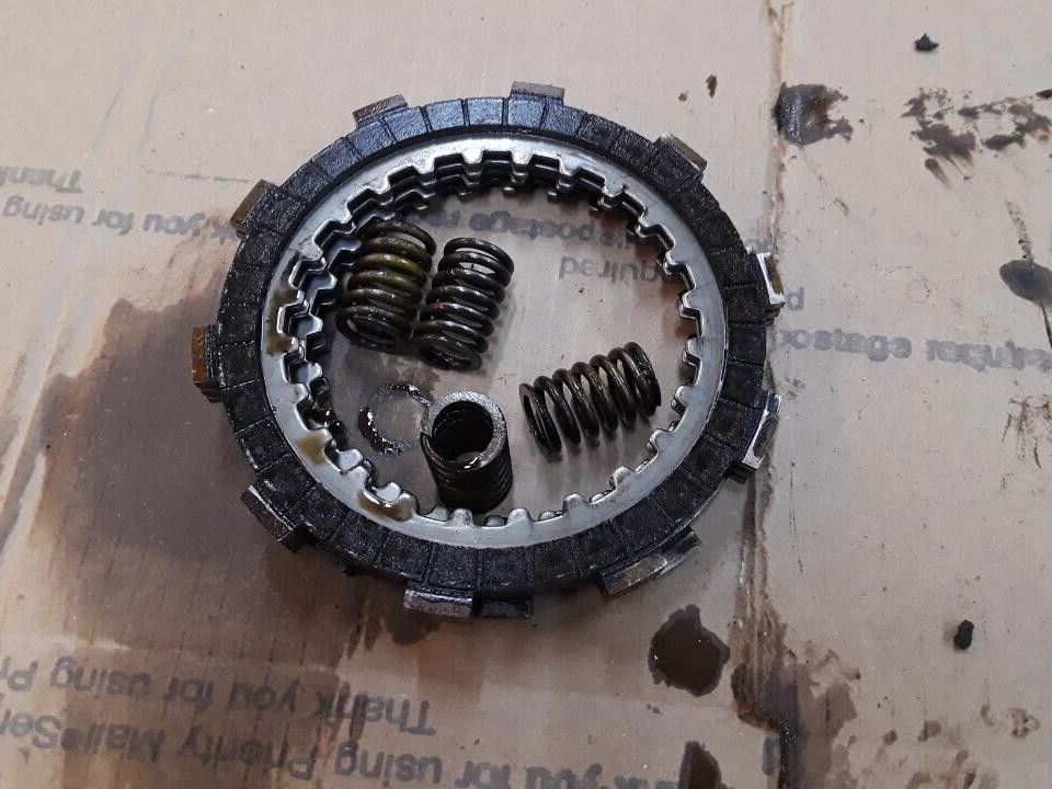 Honda CL 175 1973 placas de embrague cl175 CB SL OEM originales Foto 1 de 1