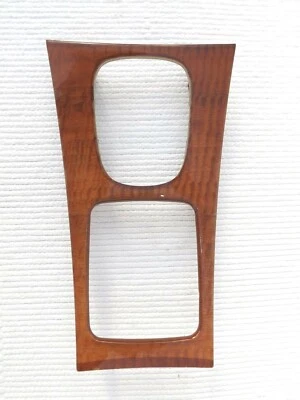 2001 Mercedes-Benz C240 Classic real wood shifter surround trim bezel OEM - Image 1 of 4