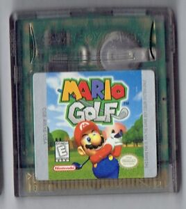 Nintendo Gameboy Color Mario Golf Videospielwagen nur selten HTF