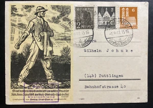 1948 Neuenhaus Germany Postcard Cover To Tuttlingen Agricultural - Picture 1 of 2