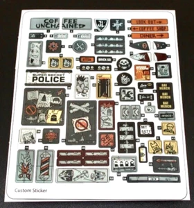 Custom Aufkleber für 70840 Replacement Sticker Sheet - Bild 1 von 1