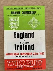 Vintage England v Northern Ireland European Championship Match 1967 - Picture 1 of 1