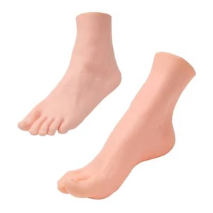 Lifesize   Foot  Manicure  Props Socks Display - Picture 1 of 26