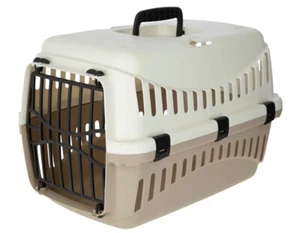 Kerbl Transportbox Expedion creme taupe für Nager Kleintiere Katzen Autozubehör - Picture 1 of 4
