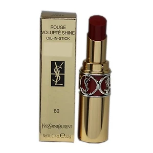 YVES SAINT LAURENT ROUGE VOLUPTE SHINE OIL IN STICK 3.2 G/0.11 OZ. #80 - Picture 1 of 1