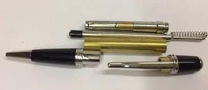 Kit de bolígrafo Sierra Platinum y Black Chrom Pen Kit Pen Blank torneado - Imagen 1 de 2