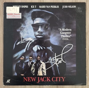 Ice-T Signed New Jack City Laserdisc RAP Hip Hop Legend RAD - Picture 1 of 1