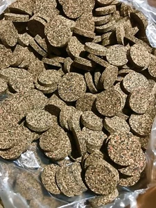 Korkringe, 4 gemischte Körnungen gummiert, massiv, tolle Qualität! - Bild 1 von 2