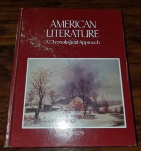 American Literature A Chronological Approach textbook 1985 - Picture 1 of 1