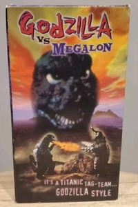 Godzilla vs. Megalon VHS Kaiju Monster Movies Vintage 1996 Rare - Picture 1 of 2