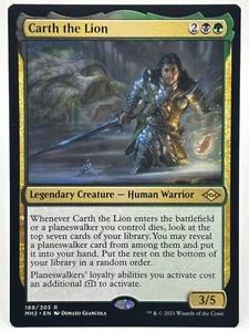 Carth The Lion NM/M* Modern Horizons 2 ENGISH 189/303 mtg -UnltdCards - Picture 1 of 2