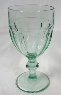 1994-2004 Firmado LIBBEY Duratuff GIBRALTAR COPA DE AGUA Verde Español - (1 de 8) Foto 1 de 4