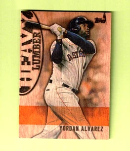 Yordan Alvarez 2024 Topps Heavy Lumber #HL-6 Astros A640 - Picture 1 of 2