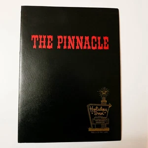 Vintage Holiday Inn The Pinnacle Restaurant Menu Chicago Lake Shore Drive 1966 - Picture 1 of 5