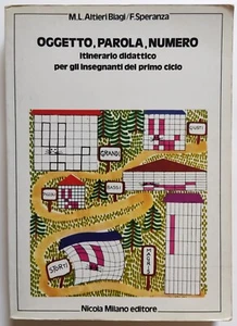Oggetto Parola Numero Itinerario Didattico Insegnanti Nicola Marino Ed.1981(L106 - Picture 1 of 3