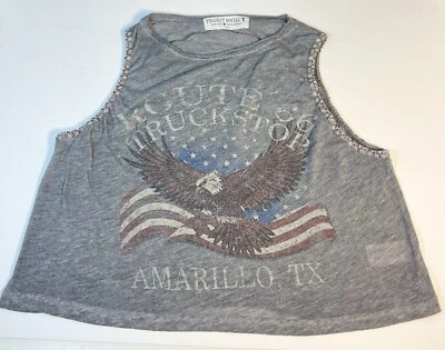 Camiseta sin mangas Route 66 Truckstop Amarillo TX Project Social T - Mujer XS vintage T Foto 1 de 4