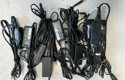 LOT 10 Dell Genuine 65W 19.5V 3.34A HA65NS5-00 Adapter 09RN2C Charger Power - Image 1 of 4